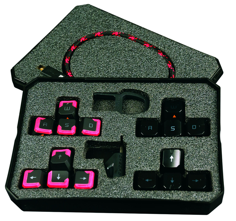 Illustration for article titled Mad Catz Releases a Gaming Keyboard from the Future